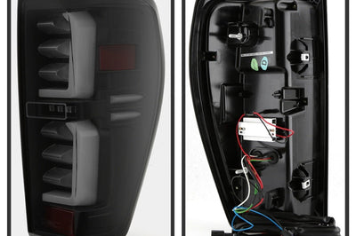 SPYDER Spyder GMC Sierra 19-20 Incandescent Bulb Model Only LED Tail Lights-Black Smoke ALT-YD-GS19-LED-BSM - Lights
