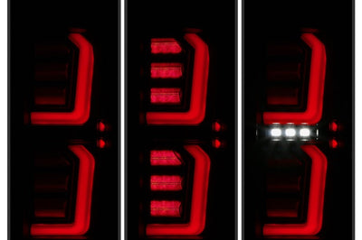 SPYDER Spyder GMC Sierra 19-20 Incandescent Bulb Model Only LED Tail Lights-Black Smoke ALT-YD-GS19-LED-BSM - Lights