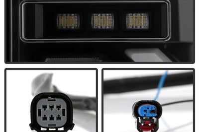 SPYDER Spyder GMC Sierra 19-20 Incandescent Bulb Model Only LED Tail Lights-Black Smoke ALT-YD-GS19-LED-BSM - Lights