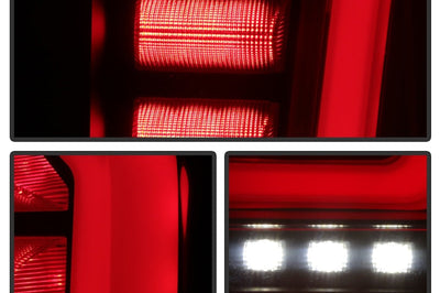 SPYDER Spyder GMC Sierra 19-20 Incandescent Bulb Model Only LED Tail Lights - Black ALT-YD-GS19-LED-BK