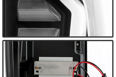 SPYDER Spyder GMC Sierra 19-20 Incandescent Bulb Model Only LED Tail Lights - Black ALT-YD-GS19-LED-BK