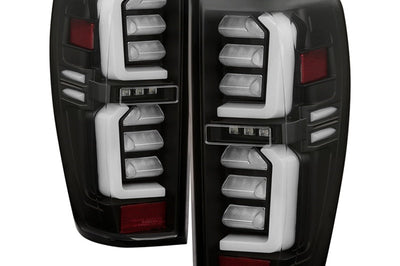 SPYDER Spyder GMC Sierra 19-20 Incandescent Bulb Model Only LED Tail Lights - Black ALT-YD-GS19-LED-BK