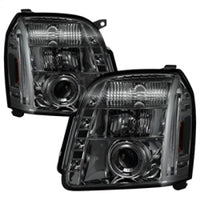 SPYDER Spyder GMC Yukon 07-14/Yukon Denali 07-14 Projector Headlights LED Halo Smke PRO-YD-GY07-HL-SM - Lights