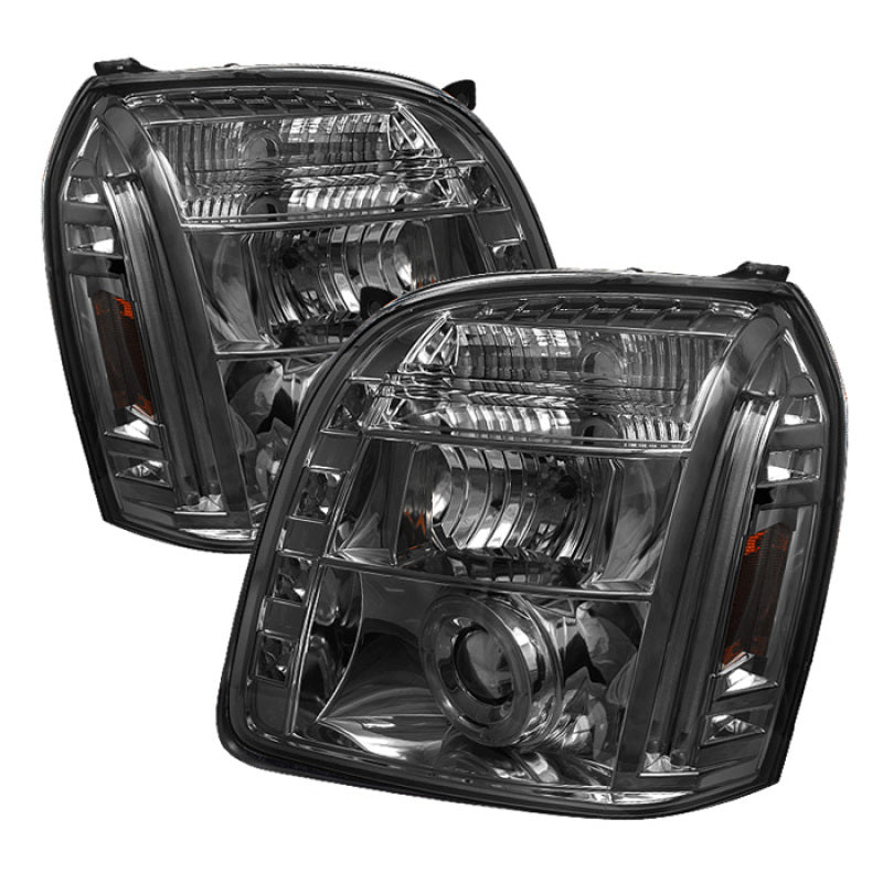 SPYDER Spyder GMC Yukon 07-14/Yukon Denali 07-14 Projector Headlights LED Halo Smke PRO-YD-GY07-HL-SM - Lights