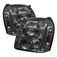 SPYDER Spyder GMC Yukon 07-14/Yukon Denali 07-14 Projector Headlights LED Halo Smke PRO-YD-GY07-HL-SM - Lights