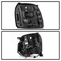SPYDER Spyder GMC Yukon 07-14/Yukon Denali 07-14 Projector Headlights LED Halo Smke PRO-YD-GY07-HL-SM - Lights