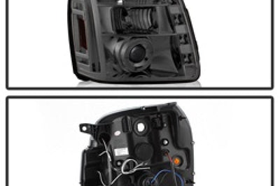 SPYDER Spyder GMC Yukon 07-14/Yukon Denali 07-14 Projector Headlights LED Halo Smke PRO-YD-GY07-HL-SM - Lights