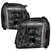 SPYDER Spyder GMC Yukon 07-14/Yukon Denali 07-14 Projector Headlights LED Halo Smke PRO-YD-GY07-HL-SM - Lights