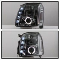 SPYDER Spyder GMC Yukon 07-14/Yukon Denali 07-14 Projector Headlights LED Halo Smke PRO-YD-GY07-HL-SM - Lights