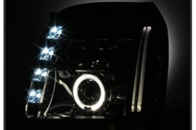 SPYDER Spyder GMC Yukon 07-14/Yukon Denali 07-14 Projector Headlights LED Halo Smke PRO-YD-GY07-HL-SM - Lights