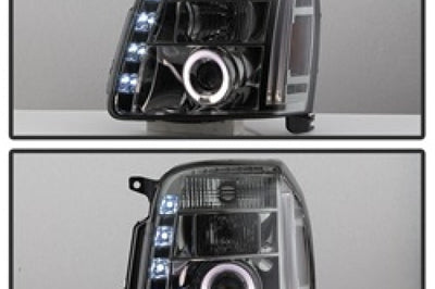 SPYDER Spyder GMC Yukon 07-14/Yukon Denali 07-14 Projector Headlights LED Halo Smke PRO-YD-GY07-HL-SM - Lights