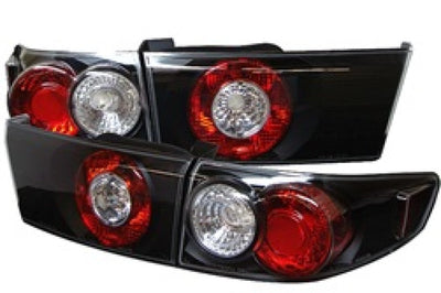 SPYDER Spyder Honda Accord 03-05 4Dr Euro Style Tail Lights Black ALT-YD-HA03-4D-BK