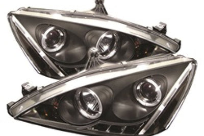 SPYDER Spyder Honda Accord 03-07 Projector Headlights LED Halo Amber Reflctr Blk PRO-YD-HA03-AM-BK - Lights