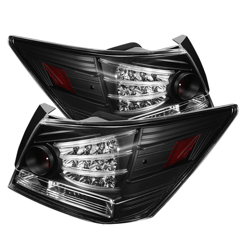 SPYDER Spyder Honda Accord 08-12 4DR LED Tail Lights Black ALT-YD-HA08-4D-LED-BK