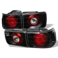 SPYDER Spyder Honda Accord 92-93 4Dr Euro Style Tail Lights Black ALT-YD-HA92-4D-BK