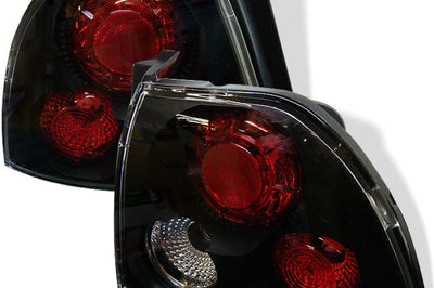 SPYDER Spyder Honda Accord 94-95 Euro Style Tail Lights Black ALT-YD-HA94-BK