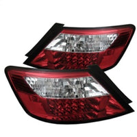 SPYDER Spyder Honda Civic 06-08 2Dr LED Tail Lights Red Clear ALT-YD-HC06-2D-LED-RC