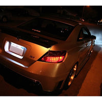 SPYDER Spyder Honda Civic 06-08 2Dr LED Tail Lights Red Clear ALT-YD-HC06-2D-LED-RC