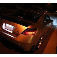 SPYDER Spyder Honda Civic 06-08 2Dr LED Tail Lights Red Clear ALT-YD-HC06-2D-LED-RC