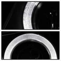 SPYDER Spyder Honda Civic 06-08 2Dr Projector Headlights LED Halo Black High H1 Low PRO-YD-HC06-2D-HL-BK - Lights