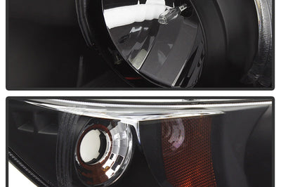 SPYDER Spyder Honda Civic 06-08 2Dr Projector Headlights LED Halo Black High H1 Low PRO-YD-HC06-2D-HL-BK - Lights