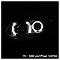 SPYDER Spyder Honda Civic 06-08 2Dr Projector Headlights LED Halo Black High H1 Low PRO-YD-HC06-2D-HL-BK - Lights
