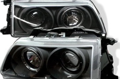 SPYDER Spyder Honda Civic 90-91/CRX 90-91 Projector Headlights LED Halo Blk PRO-YD-HC90-HL-BK - Lights
