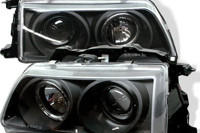SPYDER Spyder Honda Civic 90-91/CRX 90-91 Projector Headlights LED Halo Blk PRO-YD-HC90-HL-BK - Lights