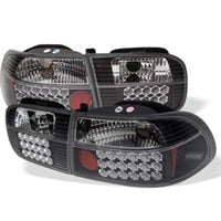 SPYDER Spyder Honda Civic 92-95 2/4DR LED Tail Lights Black ALT-YD-HC92-24D-LED-BK