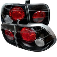 SPYDER Spyder Honda Civic 96-98 4Dr Euro Style Tail Lights Black ALT-YD-HC96-4D-BK