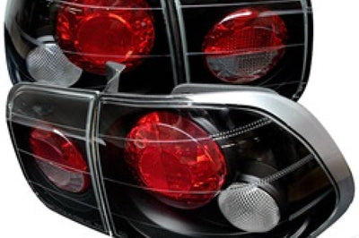 SPYDER Spyder Honda Civic 96-98 4Dr Euro Style Tail Lights Black ALT-YD-HC96-4D-BK