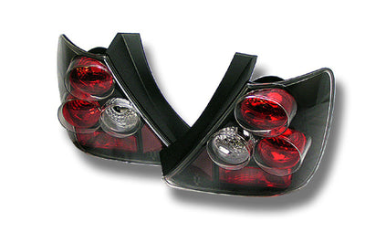 SPYDER Spyder Honda Civic Si 03-05 Hatchback 3DR Euro Style Tail Lights Black ALT-YD-HC03-3D-BK