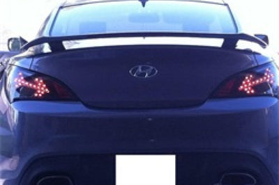 SPYDER Spyder Hyundai Genesis 10-12 2Dr LED Tail Lights Black ALT-YD-HYGEN09-LED-BK