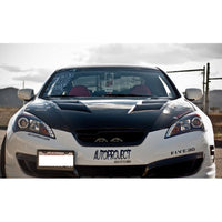 SPYDER Spyder Hyundai Genesis 10-12 Projector Halogen Model- LED Halo DRL Blk PRO-YD-HYGEN09-DRL-BK - Lights
