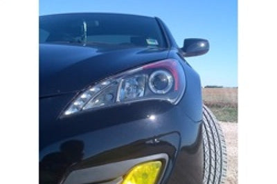 SPYDER Spyder Hyundai Genesis 10-12 Projector Halogen Model- LED Halo DRL Blk PRO-YD-HYGEN09-DRL-BK - Lights