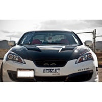 SPYDER Spyder Hyundai Genesis 10-12 Projector Halogen Model- LED Halo DRL Blk PRO-YD-HYGEN09-DRL-BK - Lights