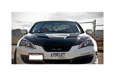 SPYDER Spyder Hyundai Genesis 10-12 Projector Halogen Model- LED Halo DRL Blk PRO-YD-HYGEN09-DRL-BK - Lights
