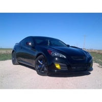SPYDER Spyder Hyundai Genesis 10-12 Projector Halogen Model- LED Halo DRL Blk PRO-YD-HYGEN09-DRL-BK - Lights
