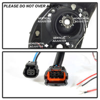 SPYDER Spyder Infiniti G35 03-07 2DR Projector Halogen - LED Halo DRL Blk High H4 PRO-YD-IG35032D-DRL-BK - Lights