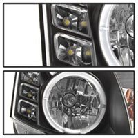 SPYDER Spyder Infiniti G35 03-07 2DR Projector Halogen - LED Halo DRL Blk High H4 PRO-YD-IG35032D-DRL-BK - Lights
