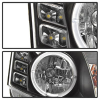 SPYDER Spyder Infiniti G35 03-07 2DR Projector Halogen - LED Halo DRL Blk High H4 PRO-YD-IG35032D-DRL-BK - Lights