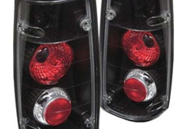 SPYDER Spyder Isuzu Rodeo 91-97/Isuzu Amigo 89-94 Euro Style Tail Lights Black ALT-YD-IR91-BK