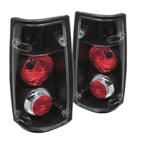 SPYDER Spyder Isuzu Rodeo 91-97/Isuzu Amigo 89-94 Euro Style Tail Lights Black ALT-YD-IR91-BK