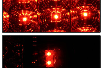 SPYDER Spyder Jeep Grand Cherokee 07-10 LED Tail Lights Smoke ALT-YD-JGC07-LED-SM
