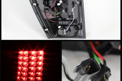 SPYDER Spyder Jeep Grand Cherokee 07-10 LED Tail Lights Smoke ALT-YD-JGC07-LED-SM