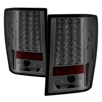 SPYDER Spyder Jeep Grand Cherokee 07-10 LED Tail Lights Smoke ALT-YD-JGC07-LED-SM