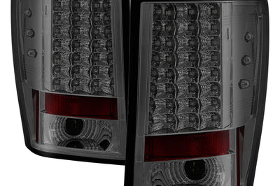 SPYDER Spyder Jeep Grand Cherokee 07-10 LED Tail Lights Smoke ALT-YD-JGC07-LED-SM