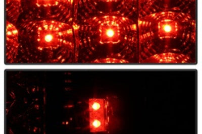 SPYDER Spyder Jeep Grand Cherokee 07-10 LED Tail Lights Smoke ALT-YD-JGC07-LED-SM