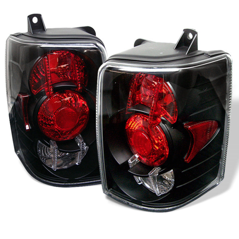 SPYDER Spyder Jeep Grand Cherokee 93-98 Euro Style Tail Lights Black ALT-YD-JGC93-BK