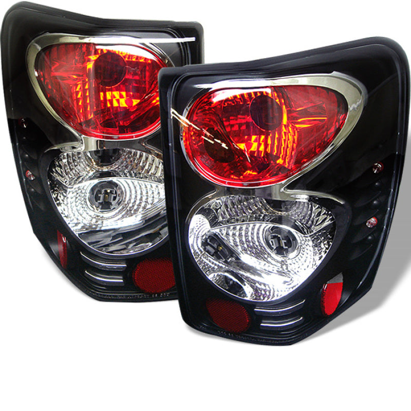 SPYDER Spyder Jeep Grand Cherokee 99-04 Euro Style Tail Lights Black ALT-YD-JGC99-BK
